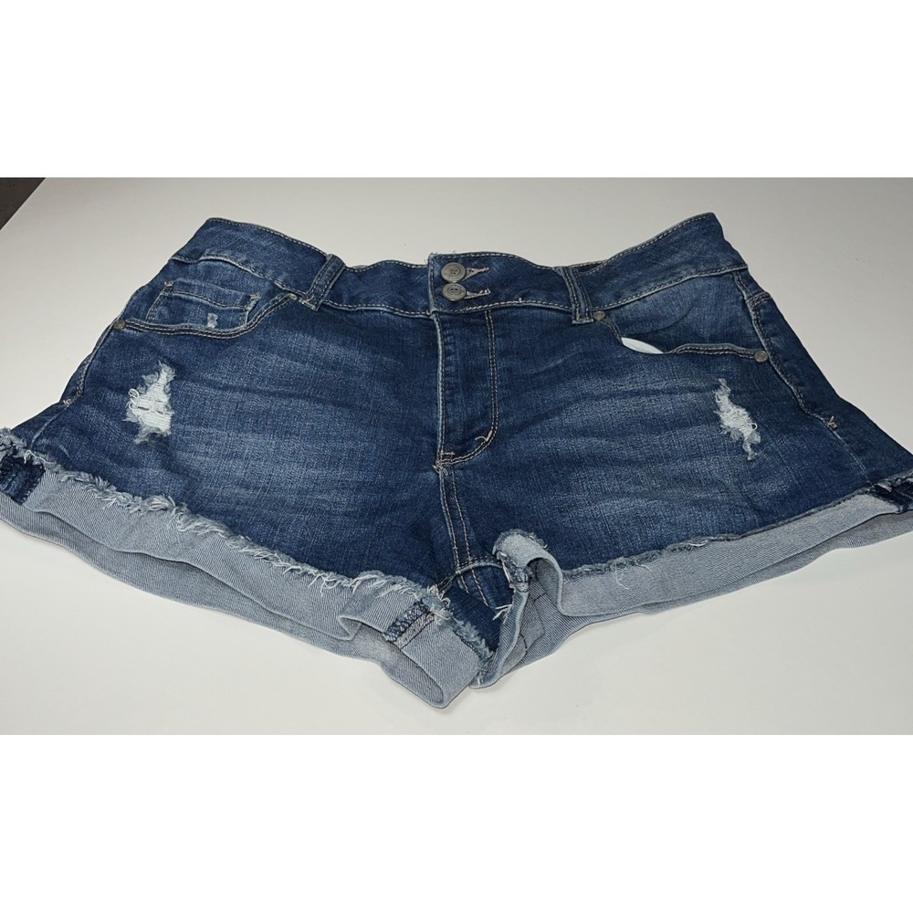 Altar'd State Shorts Blue Denim Pockets Distressed Women's‎ Size 29